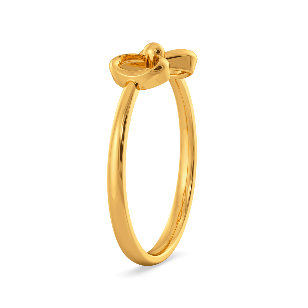 Poetic Beauty Gold Rings image