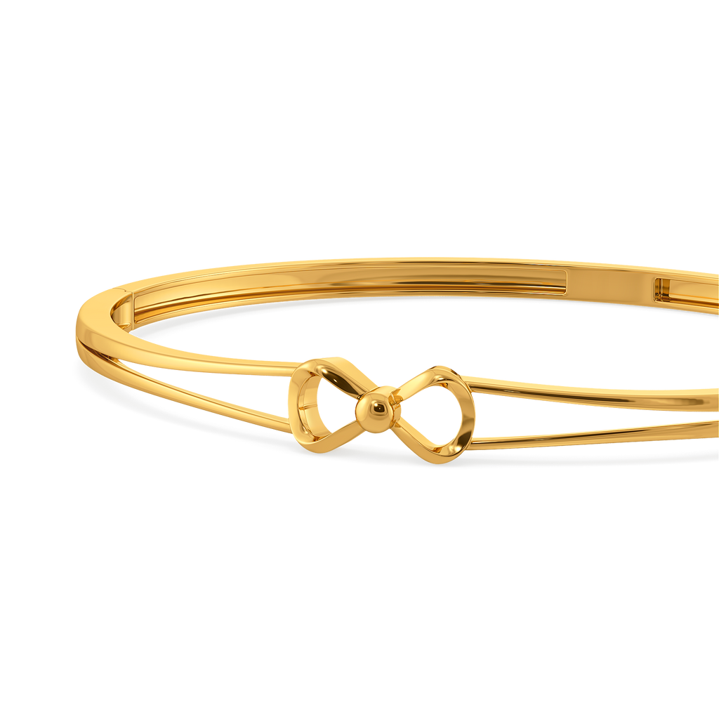 Poetic Beauty Gold Bangles