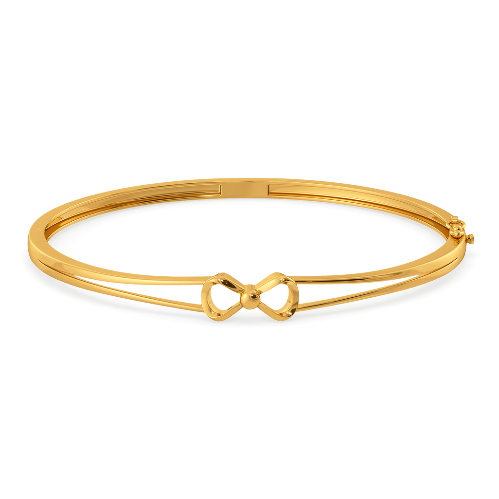 Poetic Beauty Gold Bangles