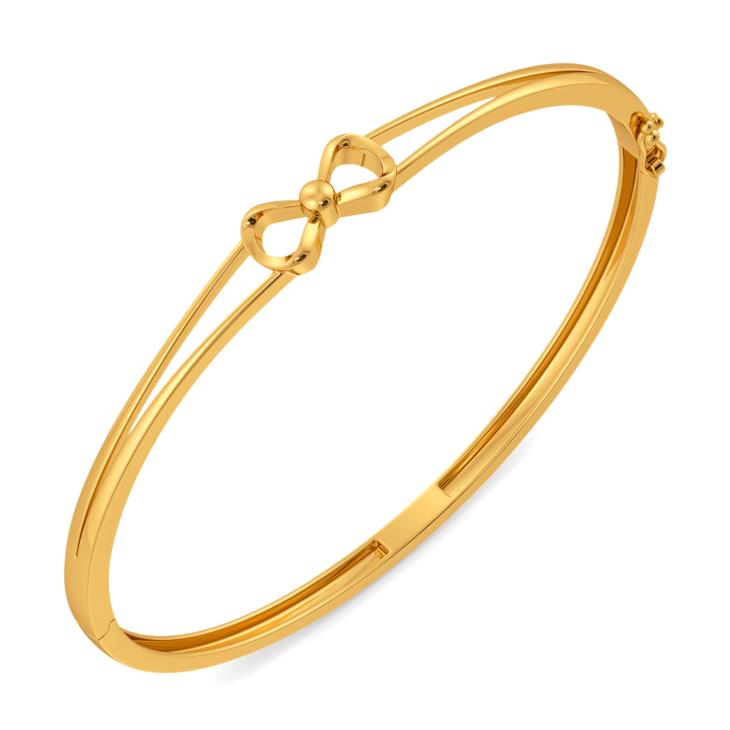 Poetic Beauty Gold Bangles