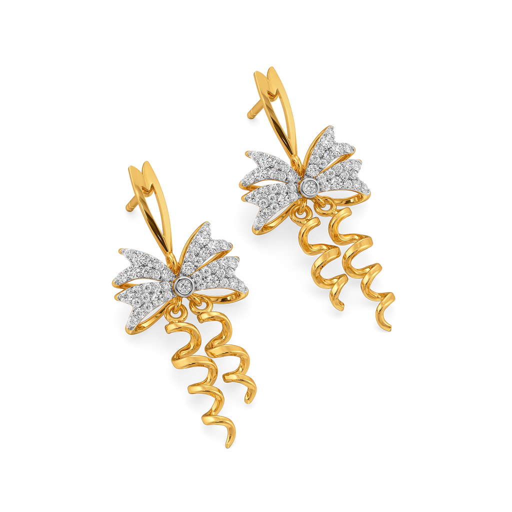 Delicate Drama Diamond Earrings