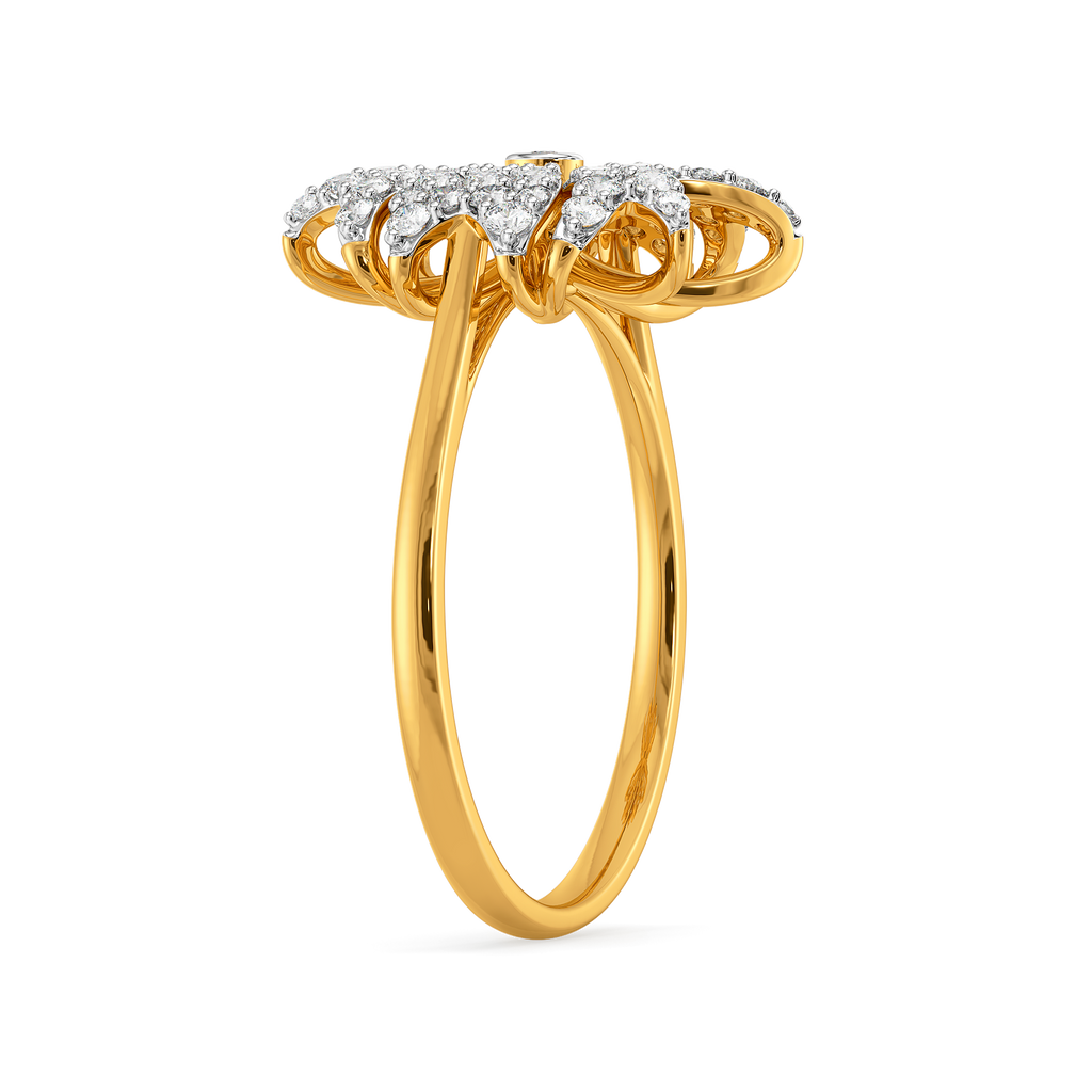 Delicate Drama Diamond Rings image