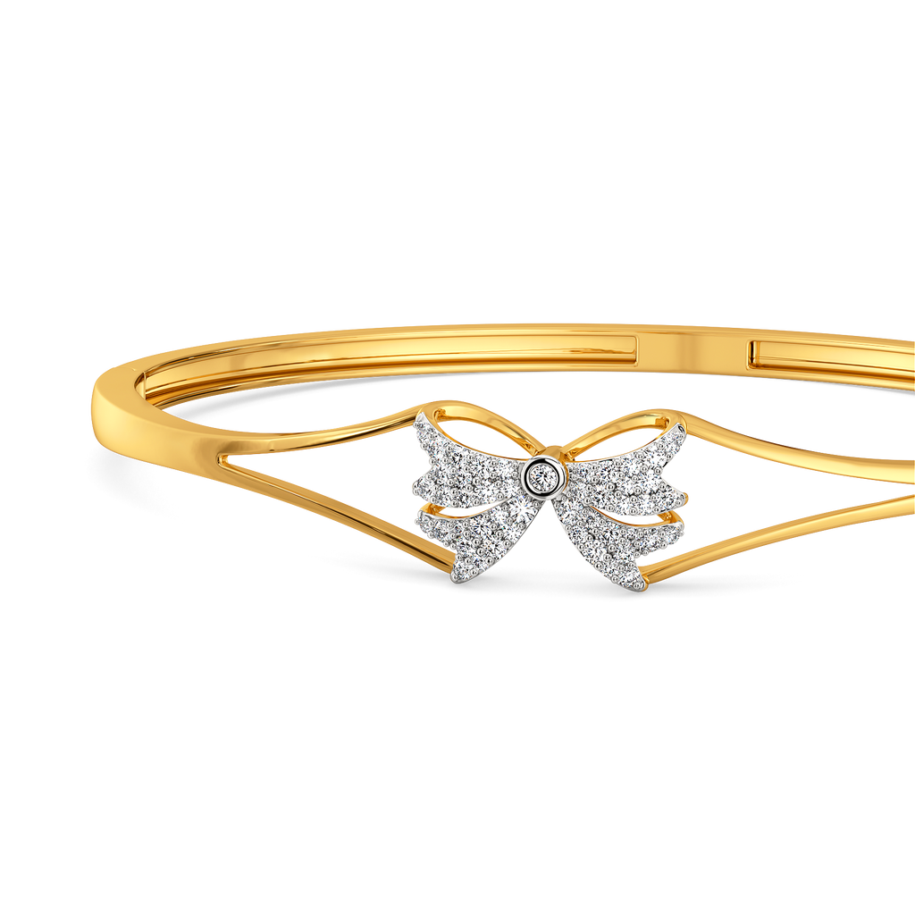 Delicate Drama Diamond Bangles