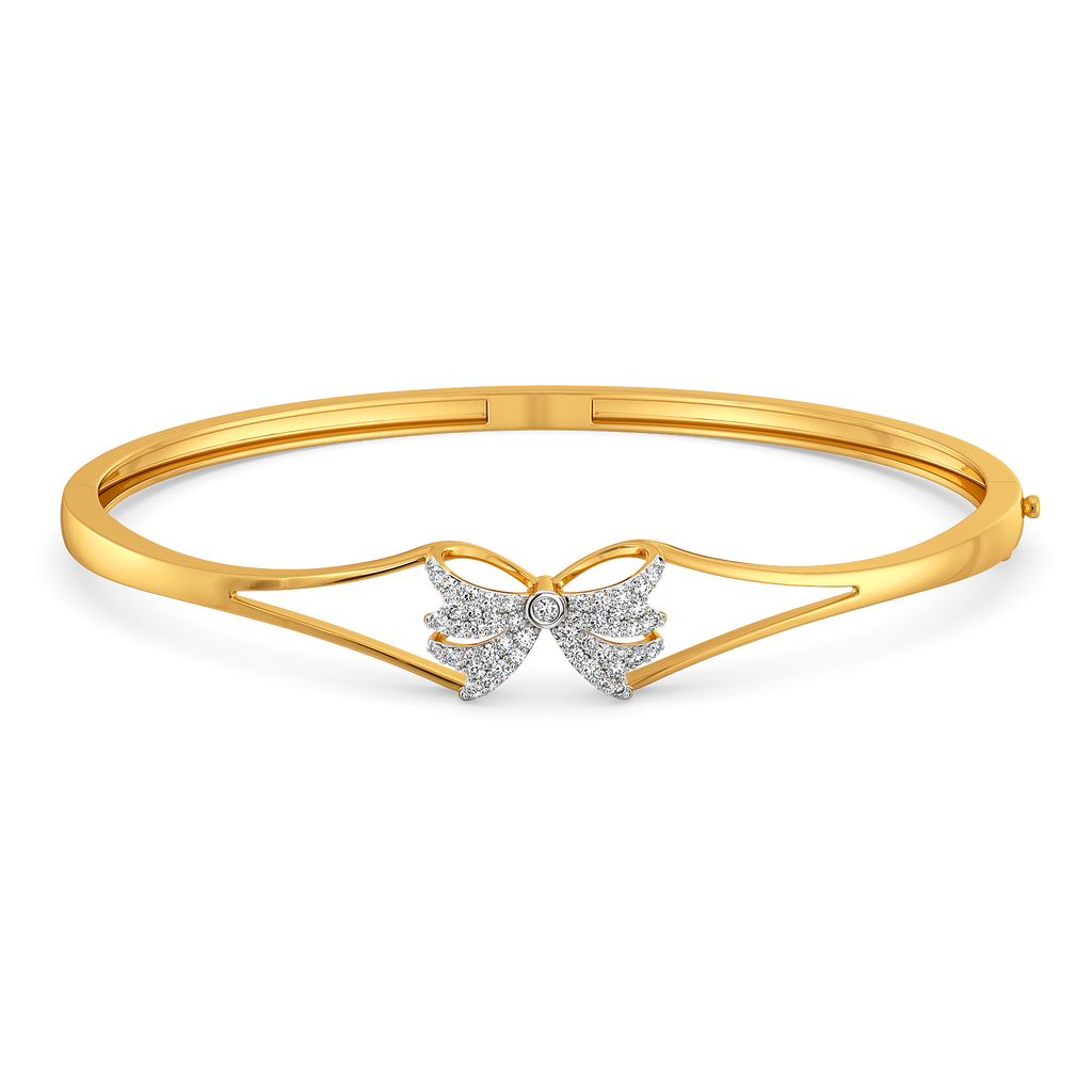 Delicate Drama Diamond Bangles