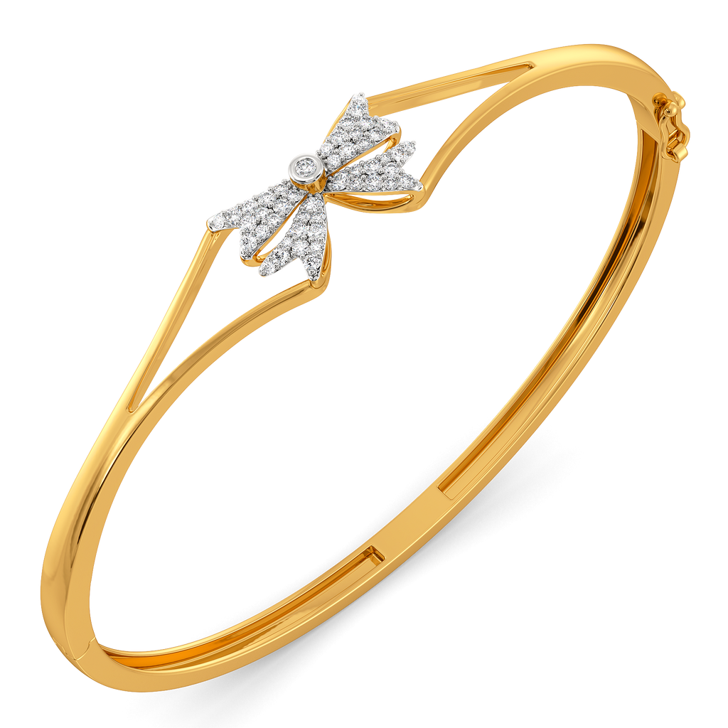Delicate Drama Diamond Bangles