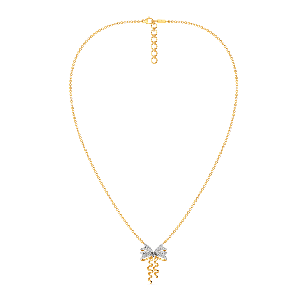 Delicate Drama Diamond Necklaces