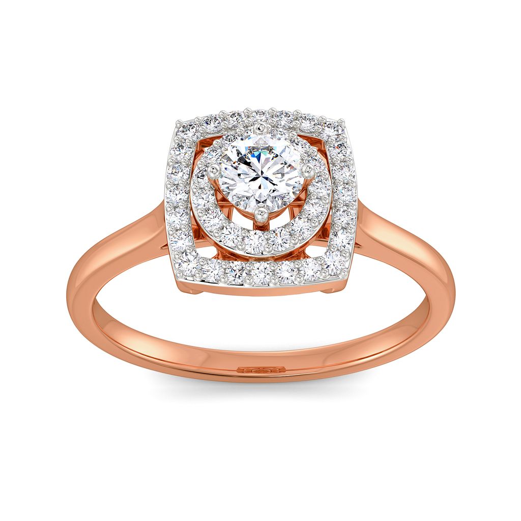 Care to Square Diamond Rings alternate view 2