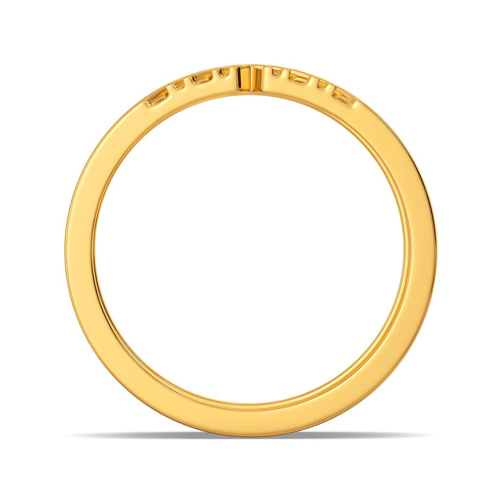 Short Styled Gold Rings image