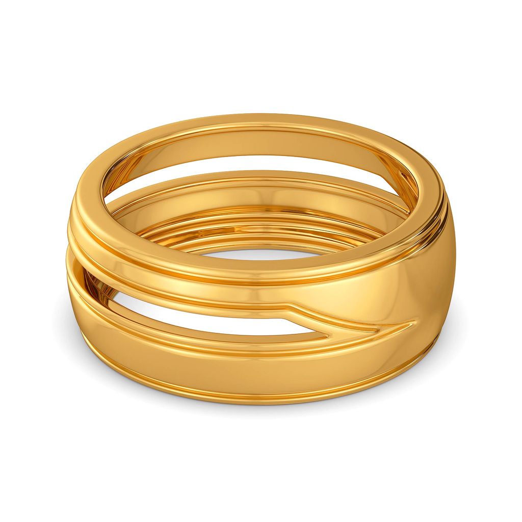 Binge in Bermuda Gold Rings alternate view 3