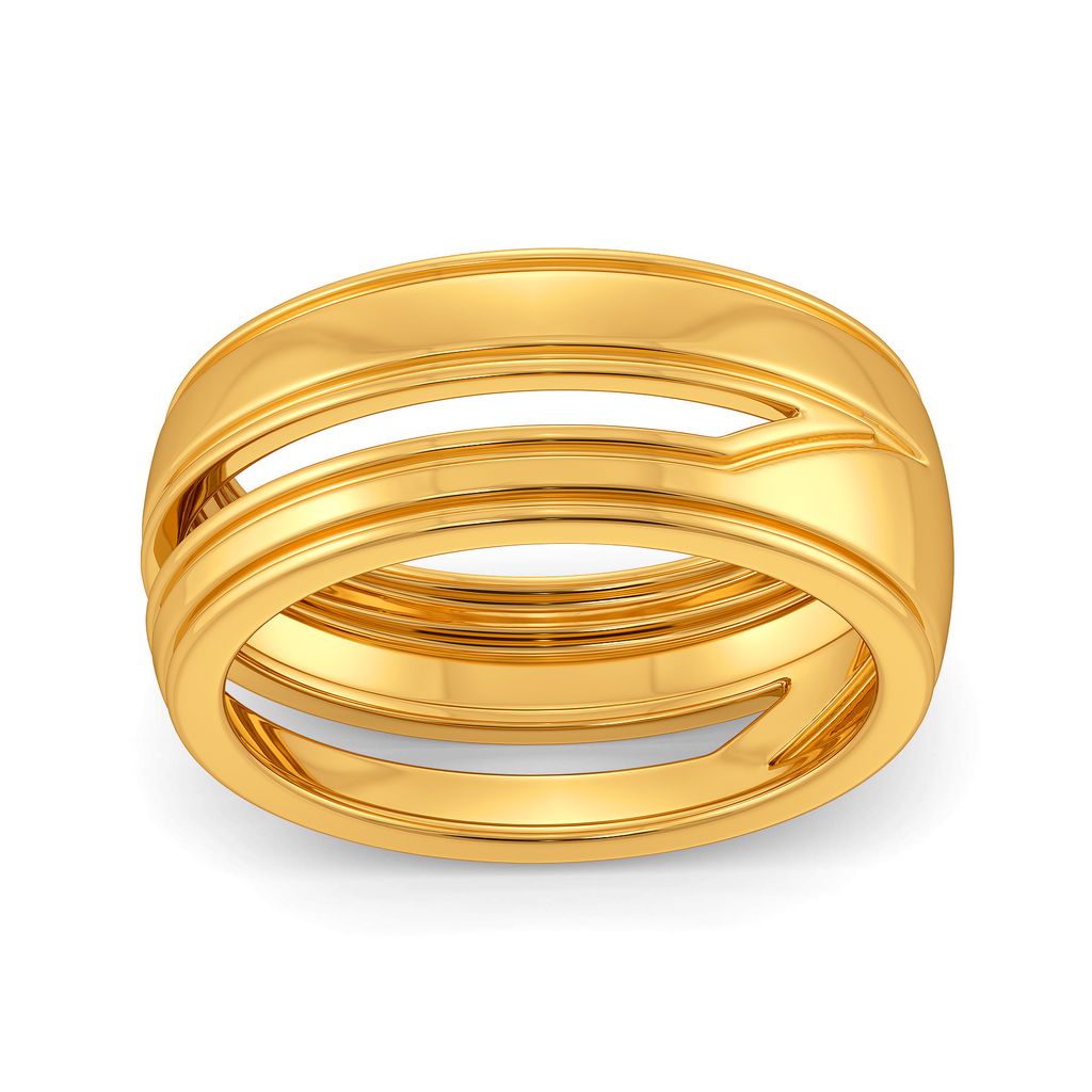 Binge in Bermuda Gold Rings alternate view 2