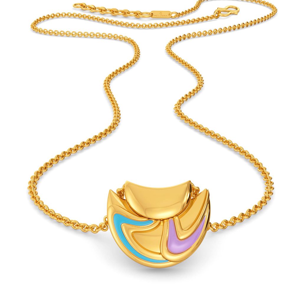 Groovy Glow Gold Necklaces