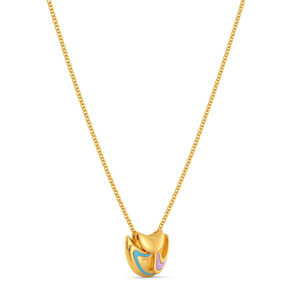 Groovy Glow Gold Necklaces