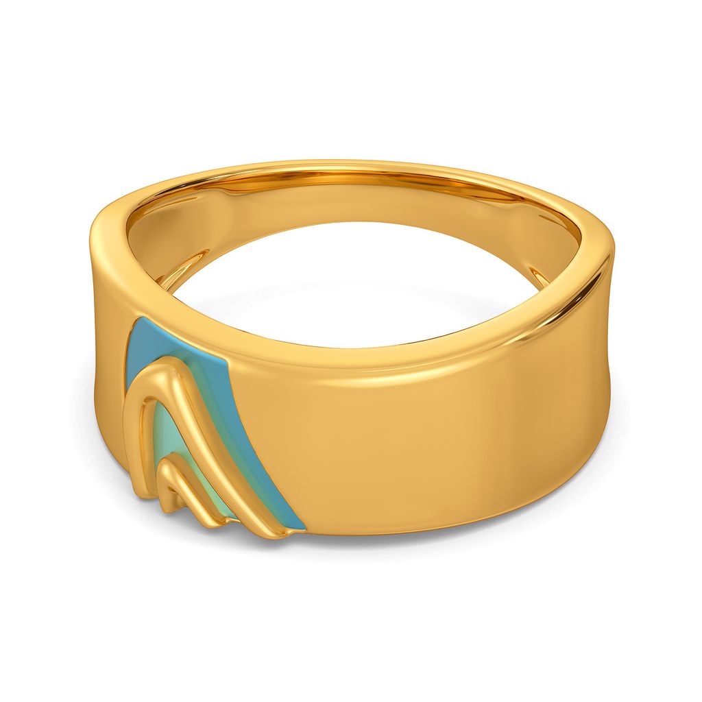 70s Euphoria Gold Rings alternate view 3