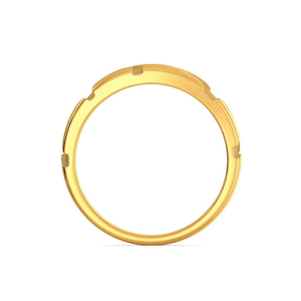 Curl Unfurl II Gold Rings image