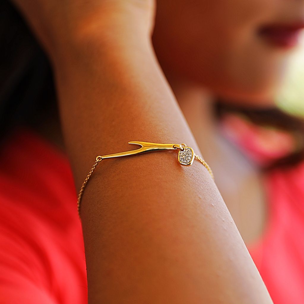 Horn Okay Please Diamond Bracelets
