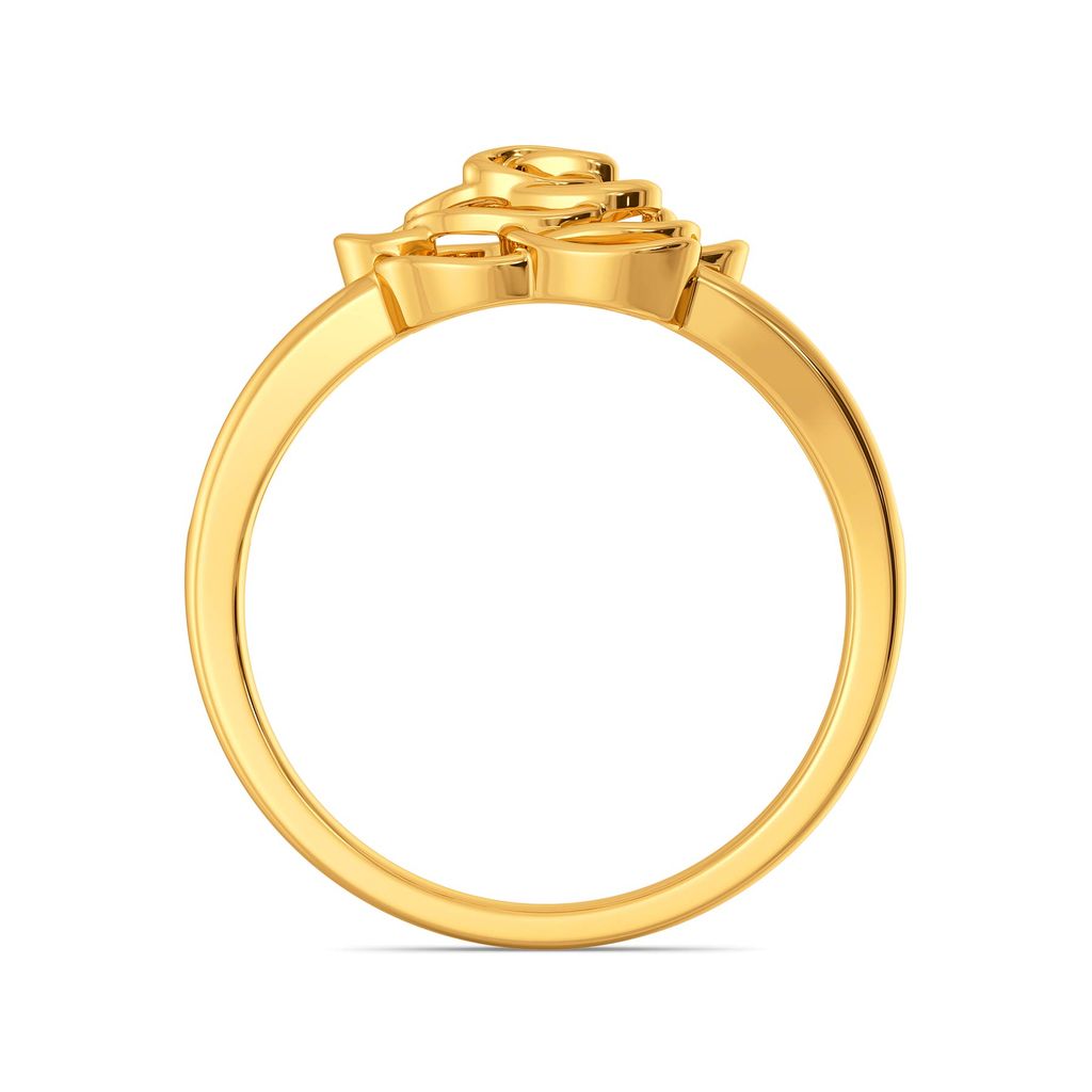 Rebel Love Gold Rings image
