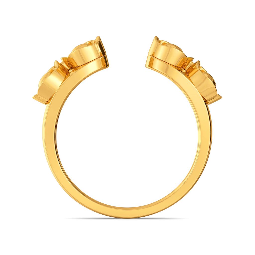 Winter Wilts Gold Rings image