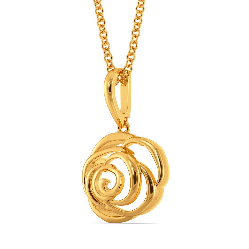 Dark N Delicate Gold Pendants