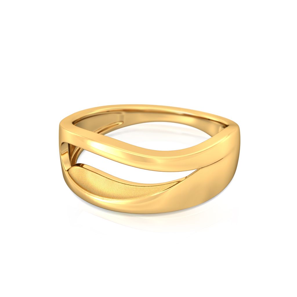 Pretty in Paisley Gold Rings image