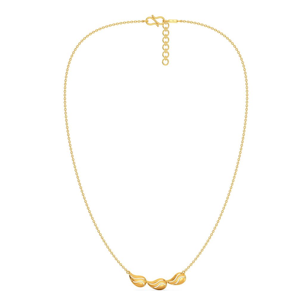 Pretty in Paisley Gold Necklaces