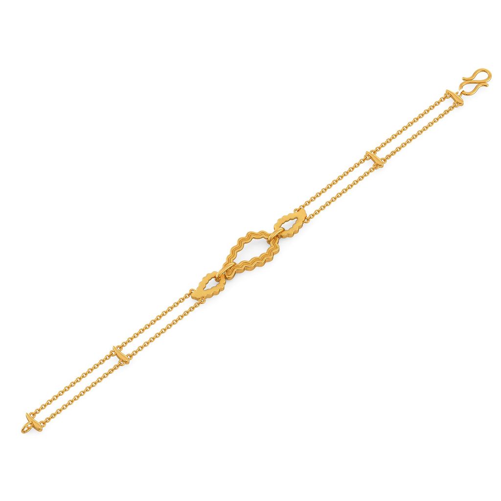 Electric Paisley Gold Bracelets