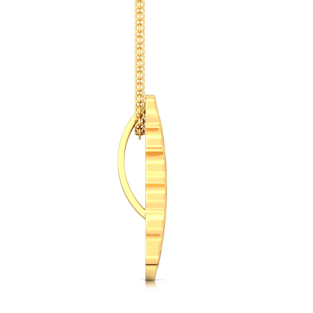 Electric Paisley Gold Pendants
