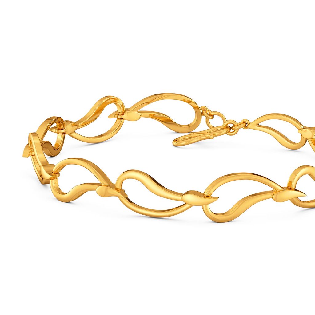 Wonder Wave Gold Bracelets