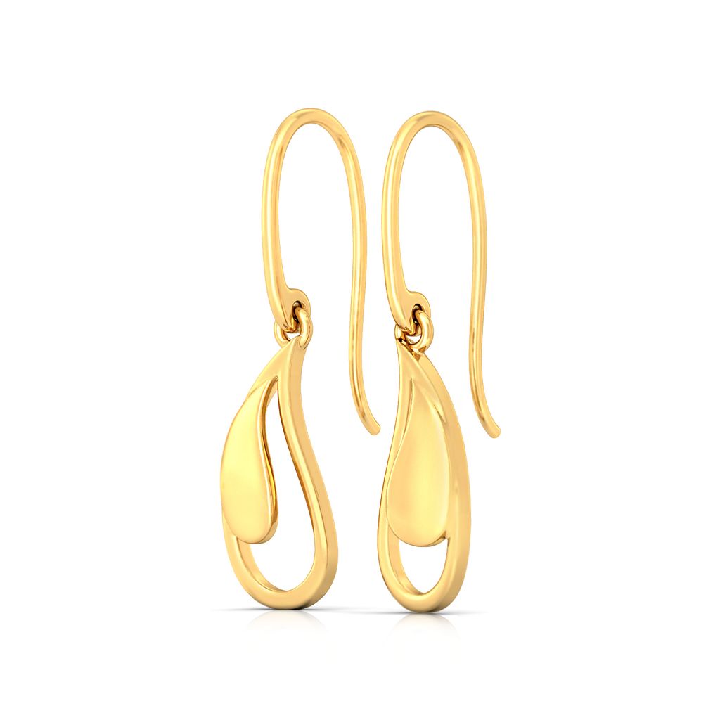 Paisley Perfect Gold Earrings