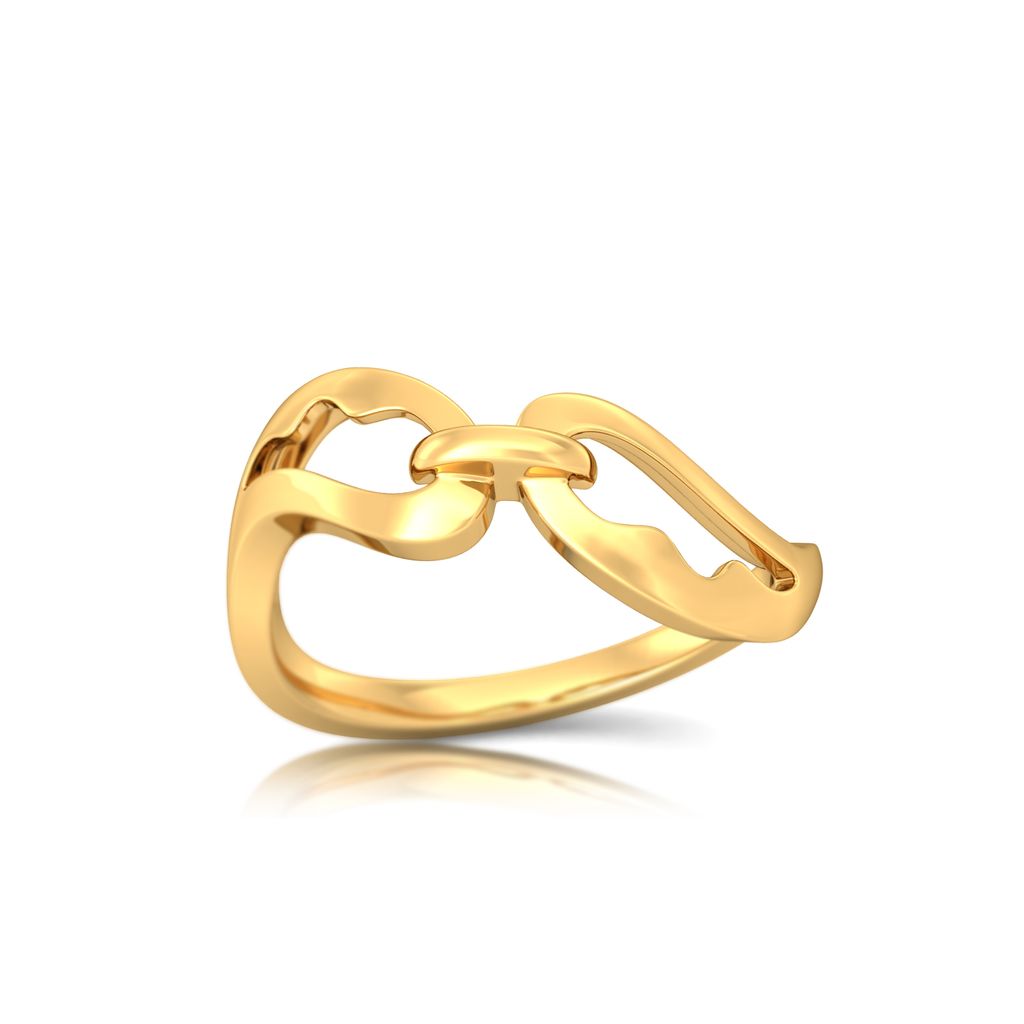 Paisley Pop Gold Rings alternate view 3