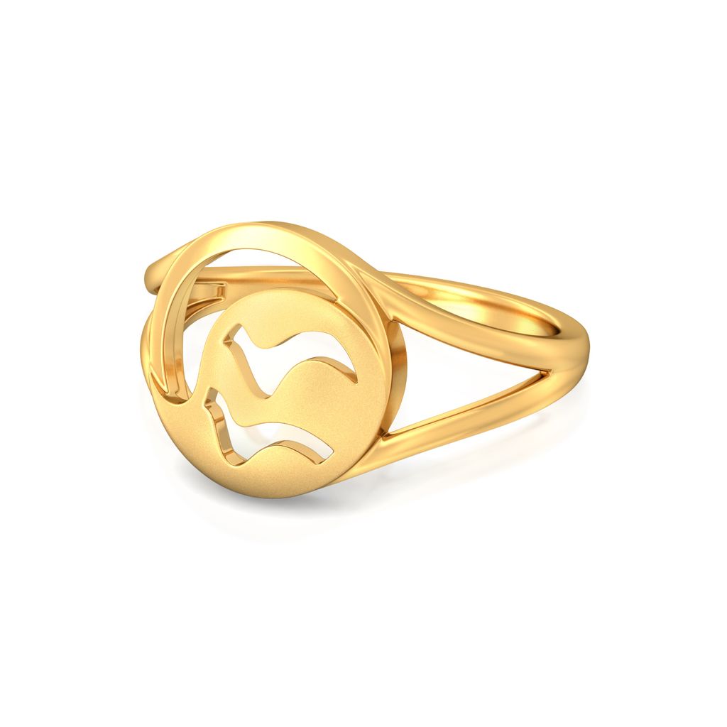 Boteh Beauty Gold Rings image