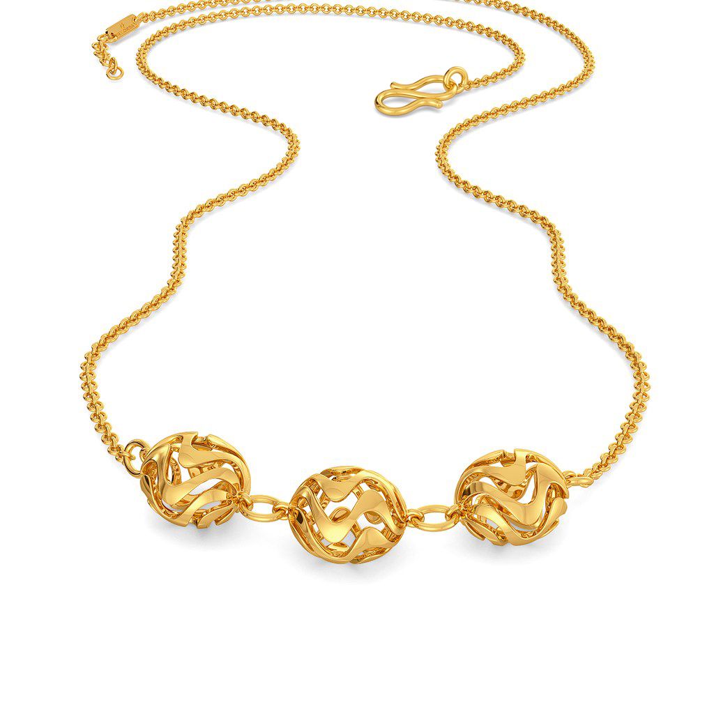 Tripple Tides Gold Necklaces