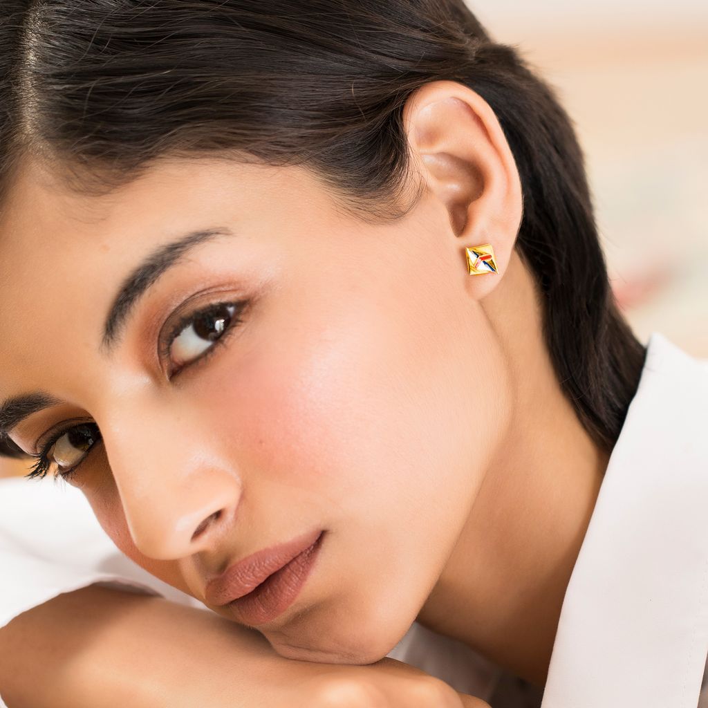 Peppy Prep Gold Earrings