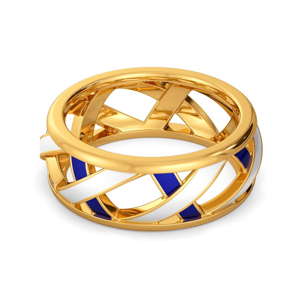 Prim N Prep Gold Rings alternate view 3