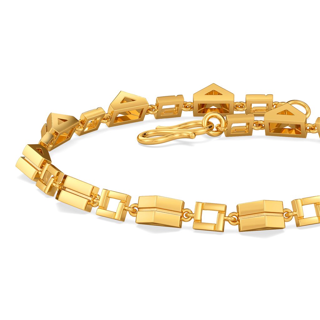 Strong N Smart Gold Bracelets