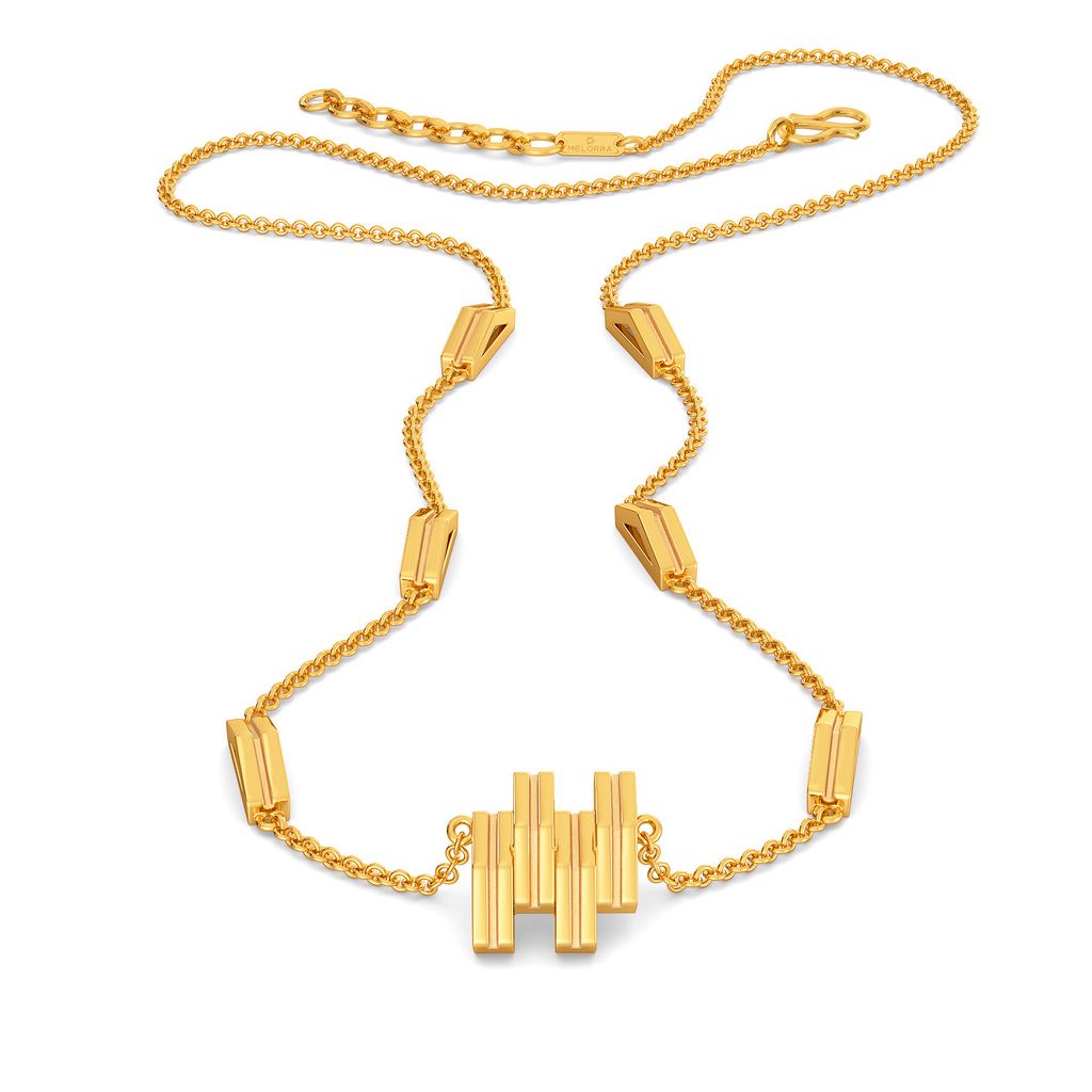 Power Packed Gold Necklaces