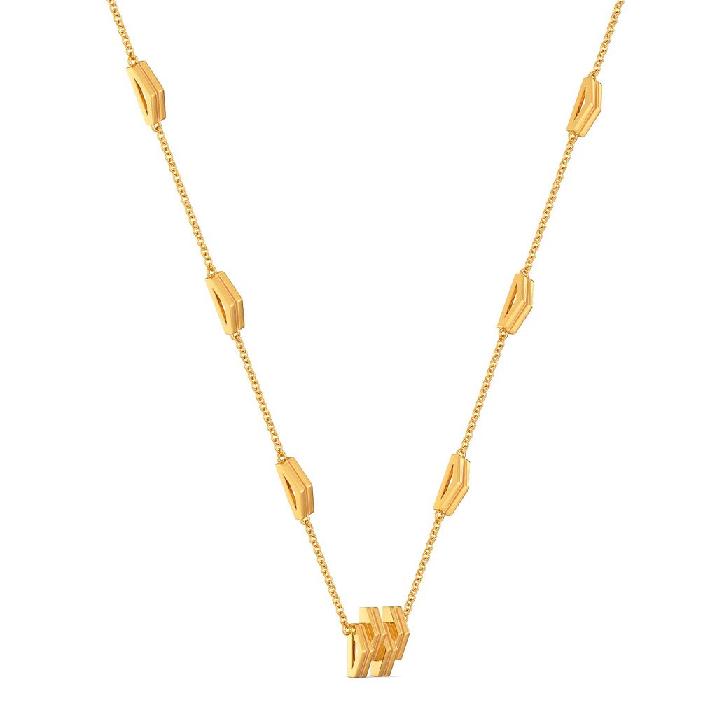 Power Packed Gold Necklaces