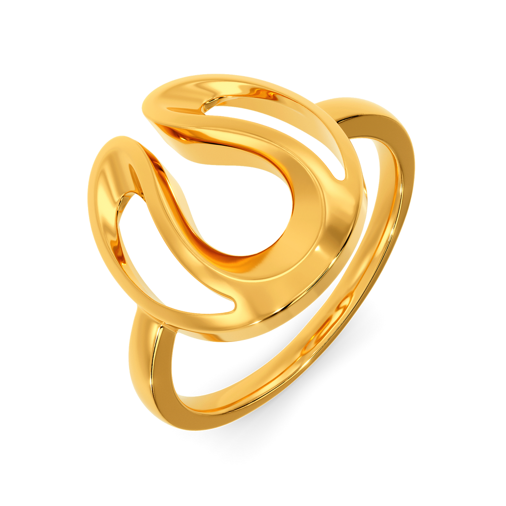 Supersize Your Style Gold Rings