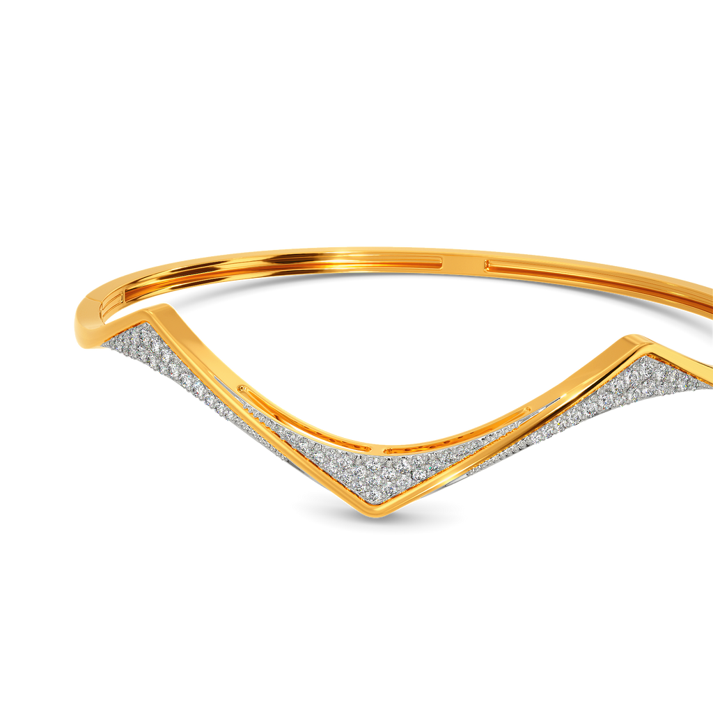 Mega Chic Unleashed Diamond Bangles