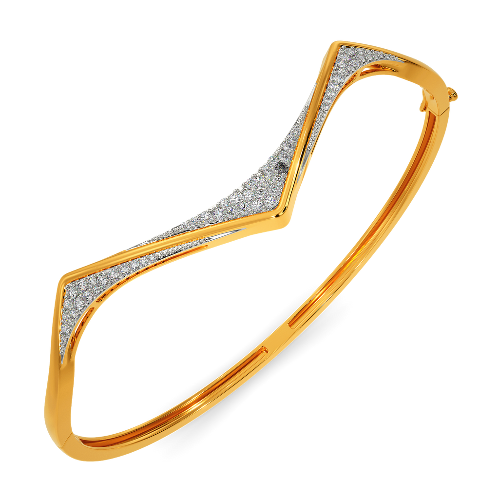 Mega Chic Unleashed Diamond Bangles