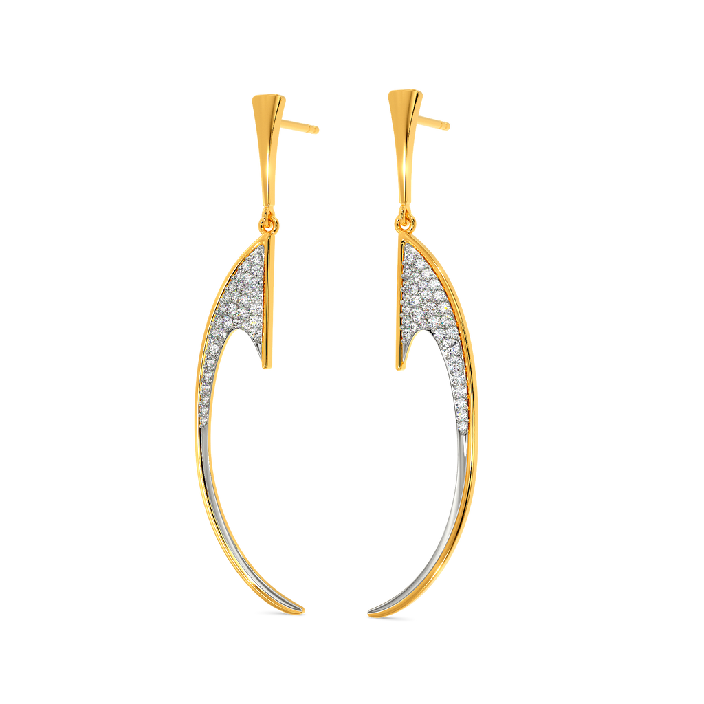 Scale It Up Diamond Earrings