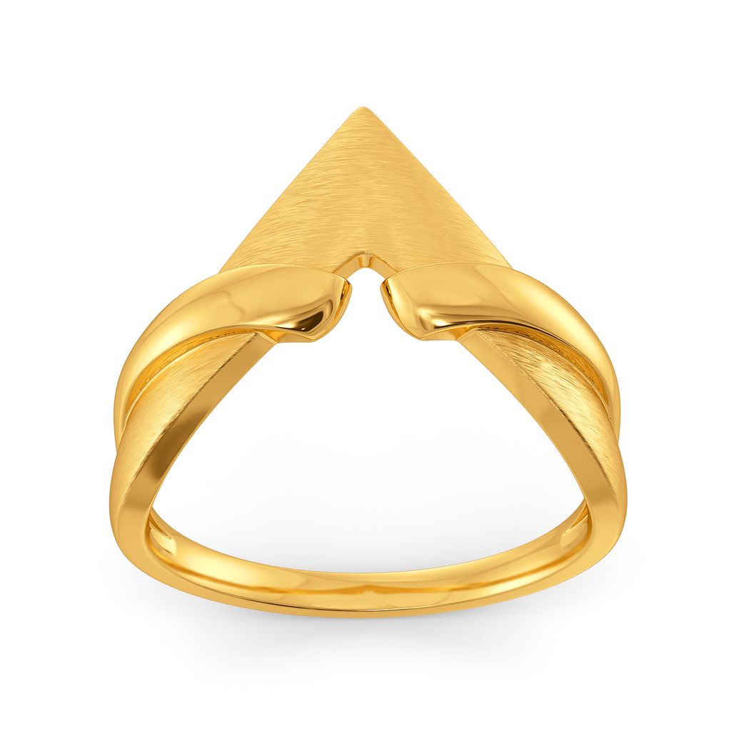 Fiercely Twisted Gold Rings alternate view 2