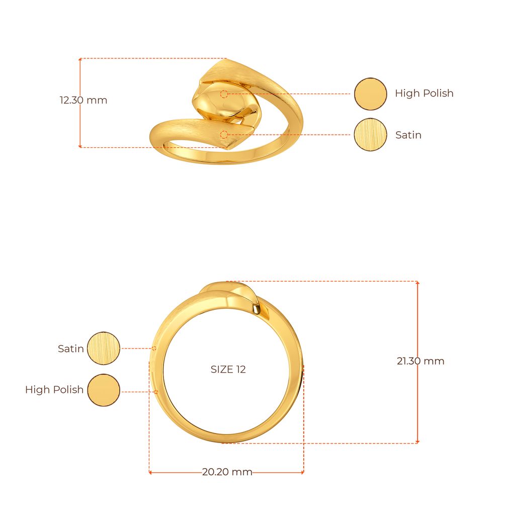 Be Bolder Gold Rings image