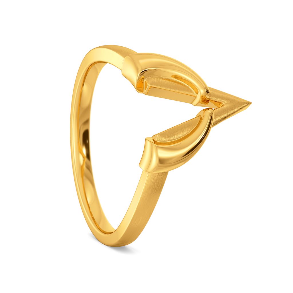 Damsel in Charge Gold Rings image