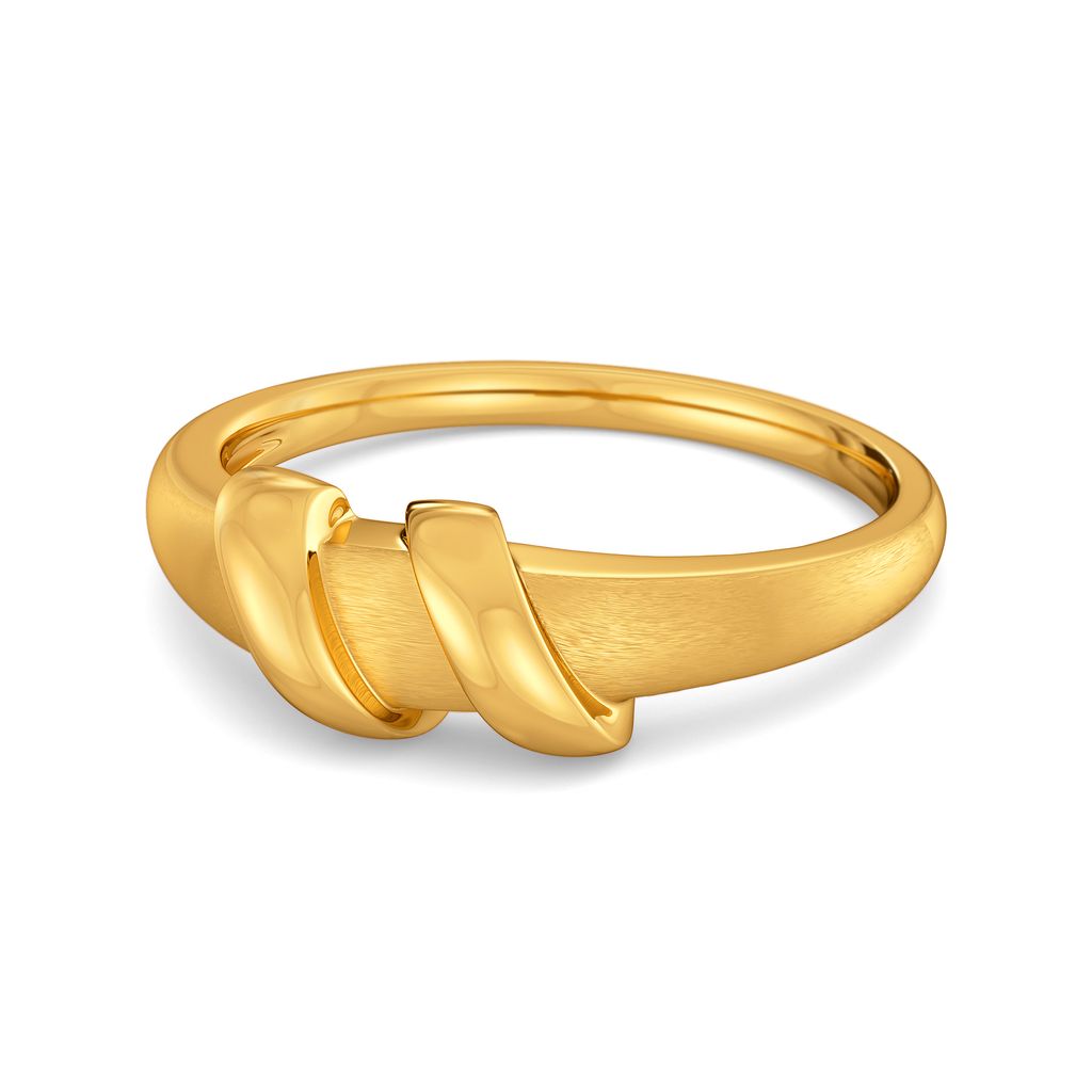 Power of Drama Gold Rings alternate view 3