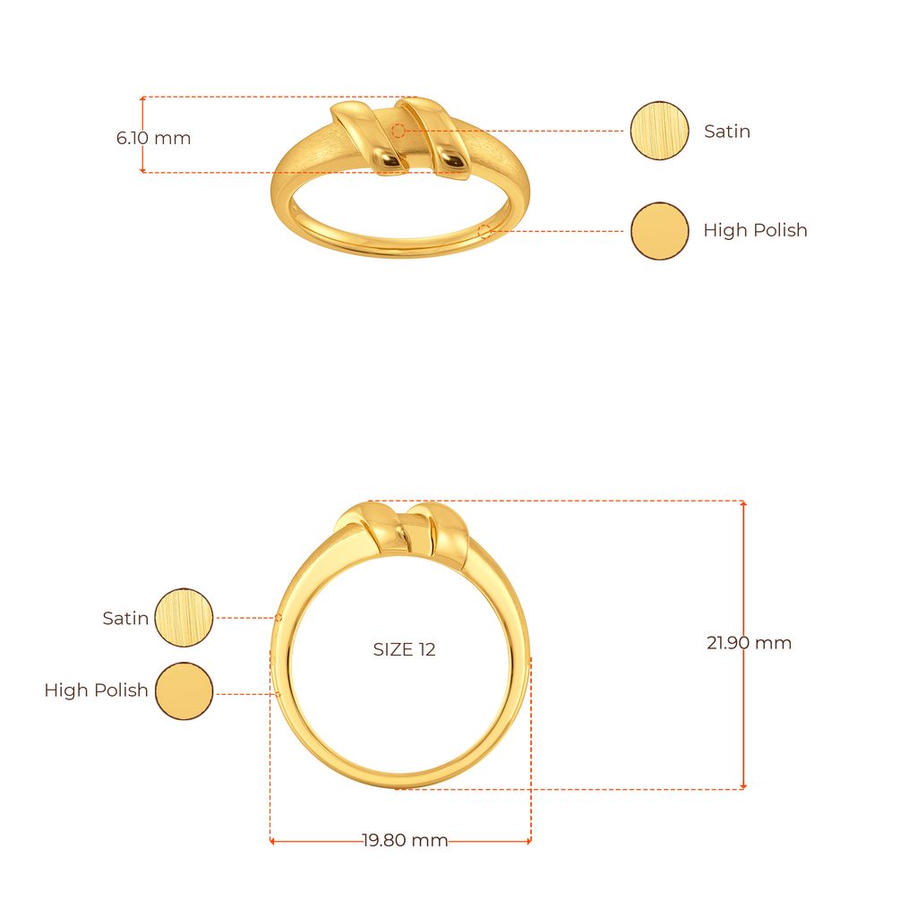 Power of Drama Gold Rings image