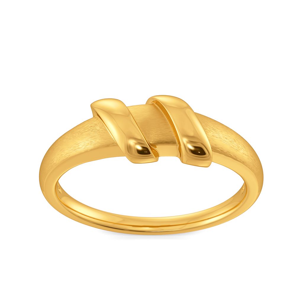 Power of Drama Gold Rings alternate view 2