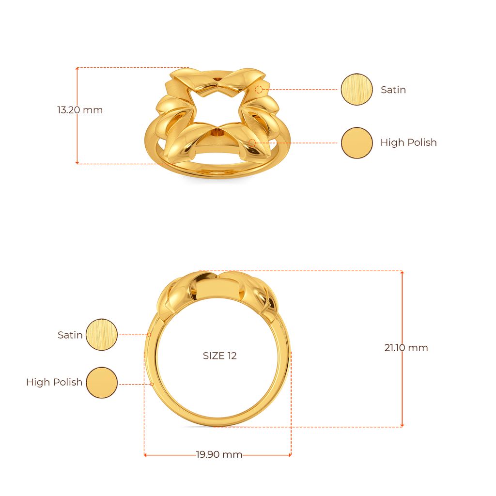 Power Frames Gold Rings image