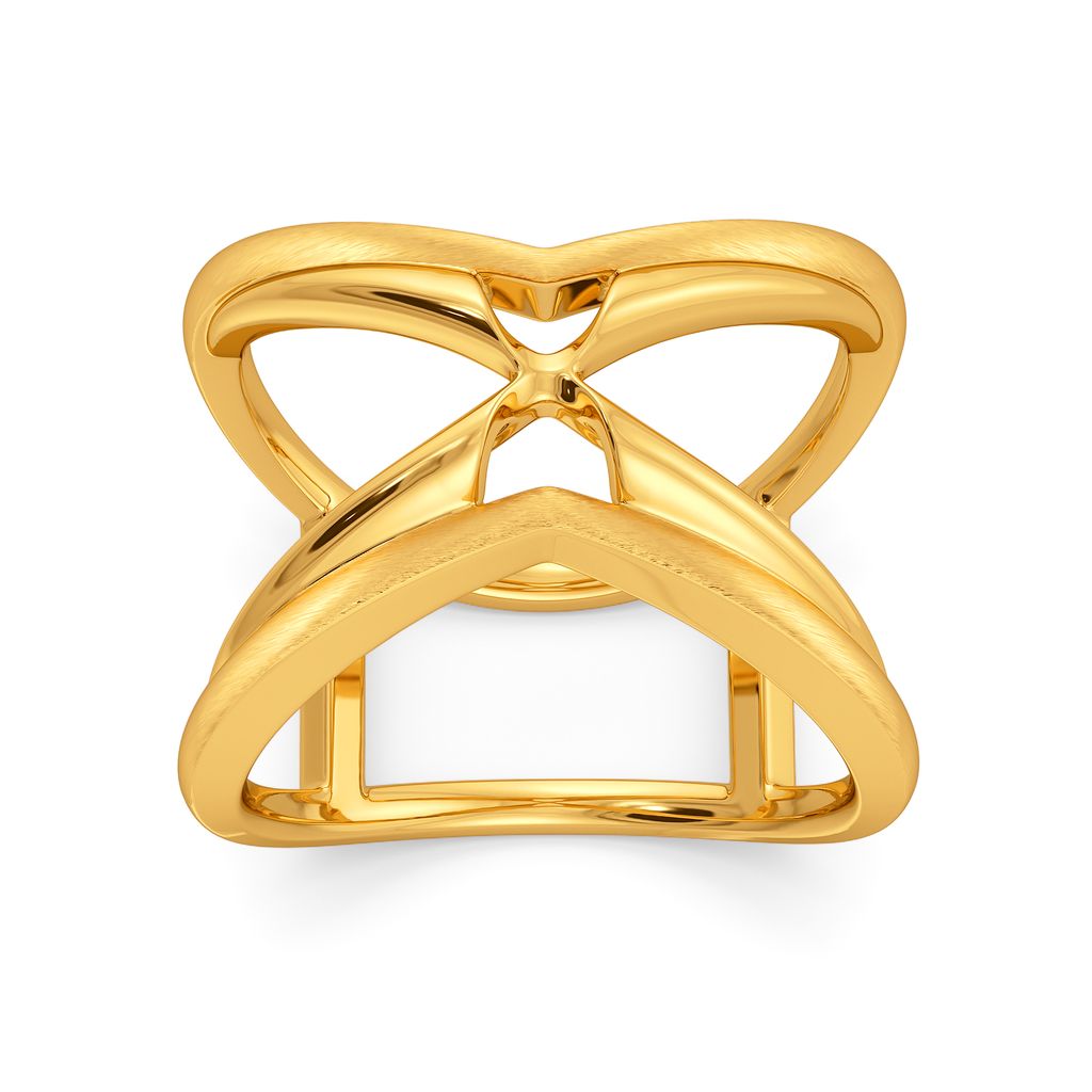 Signature Edge Gold Rings alternate view 2