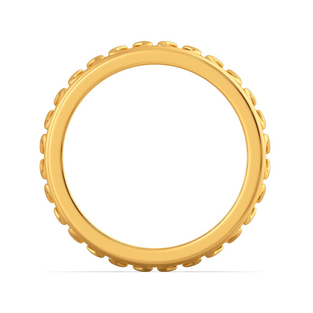 Knit Trivia Gold Rings image