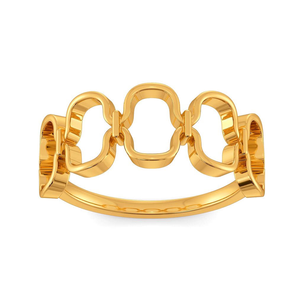 Cosy Knits Gold Rings alternate view 2